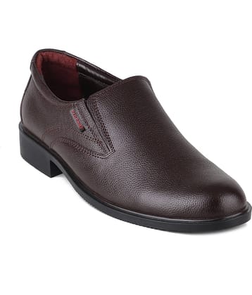 Red Chief Brown Men's Slip On Formal Shoes
