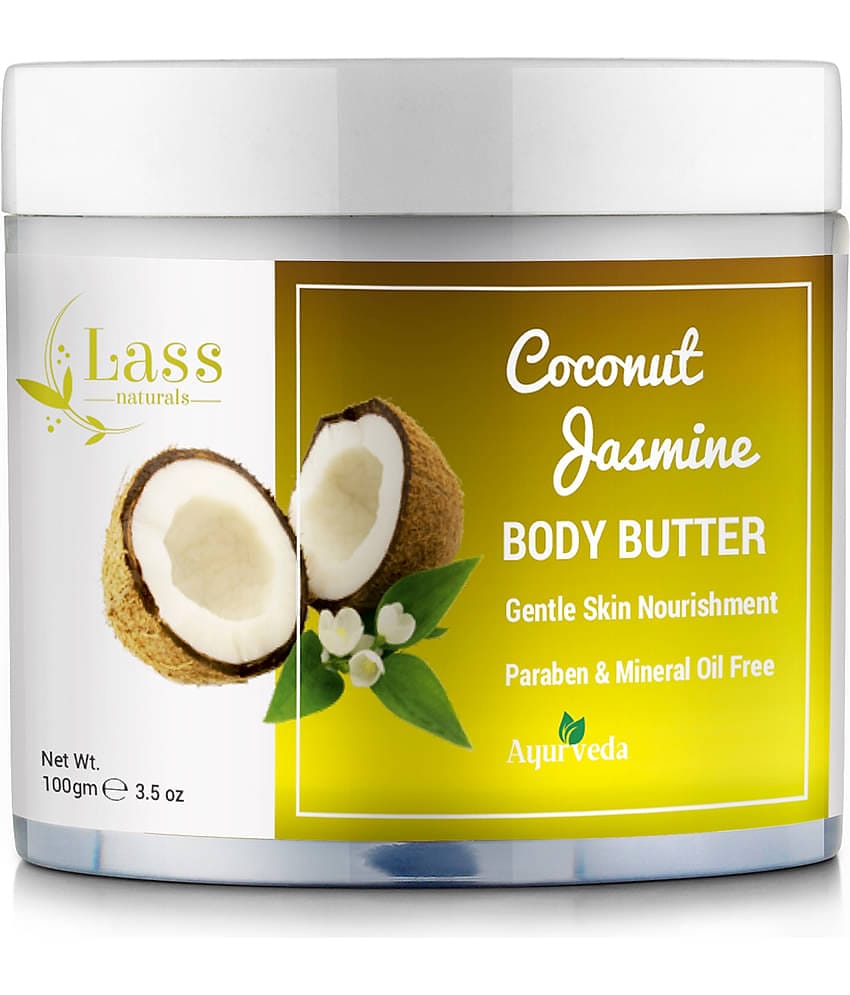 Lass Naturals Coconut & Jasmine Body Butter Cream