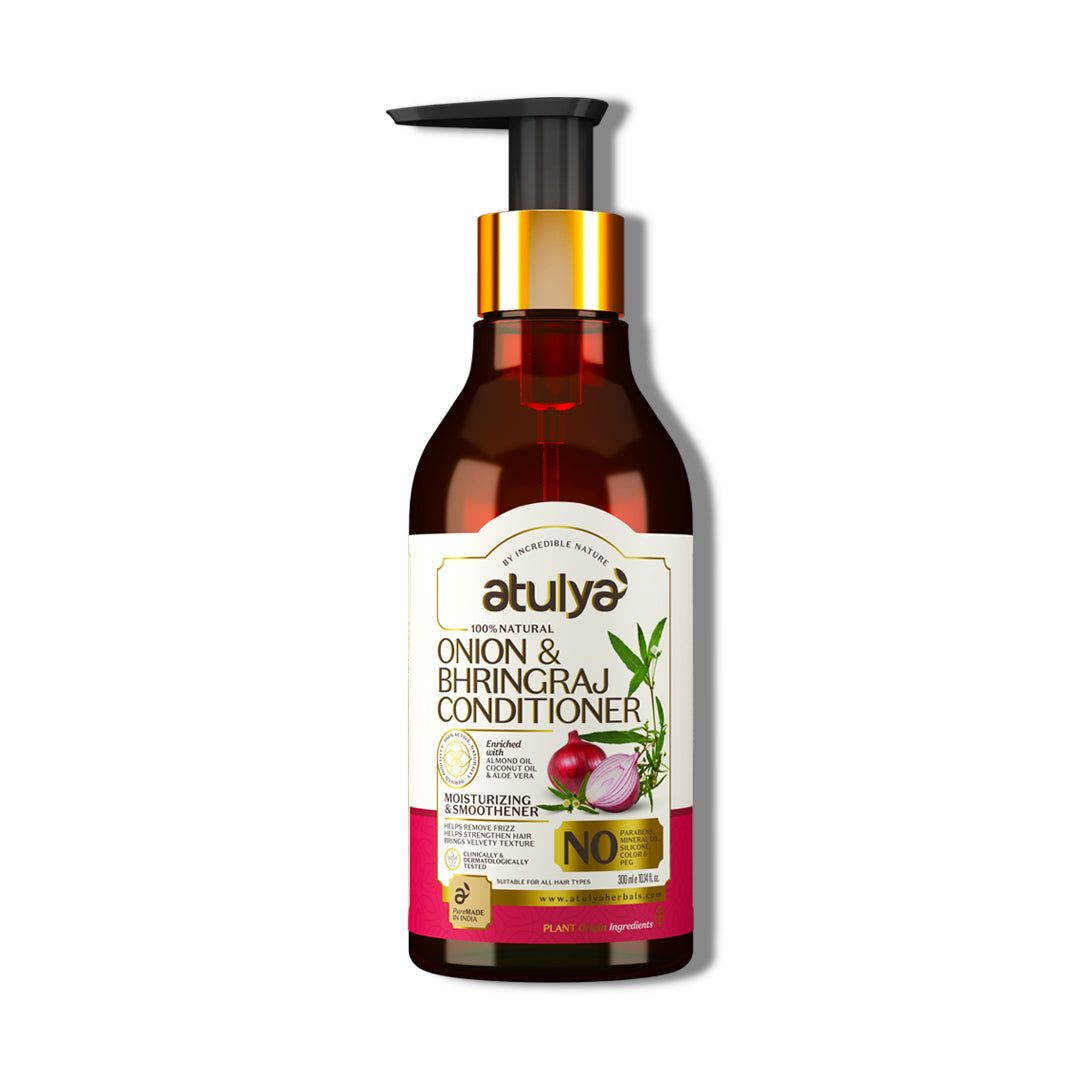 Atulya Onion & Bhringraj Hair Conditioner | Hair Smoothener - 300ml