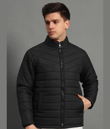 GET GOLF Polyester Men's Puffer Jacket - Black ( Pack of 1 )