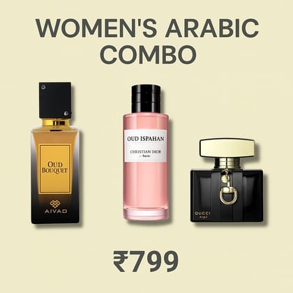 Women's Arabic Combo 3 X 25ml-25ml Perfume Spray x 3