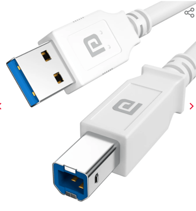 Printlink 5 - USB A To USB B For Printer 5M Cable