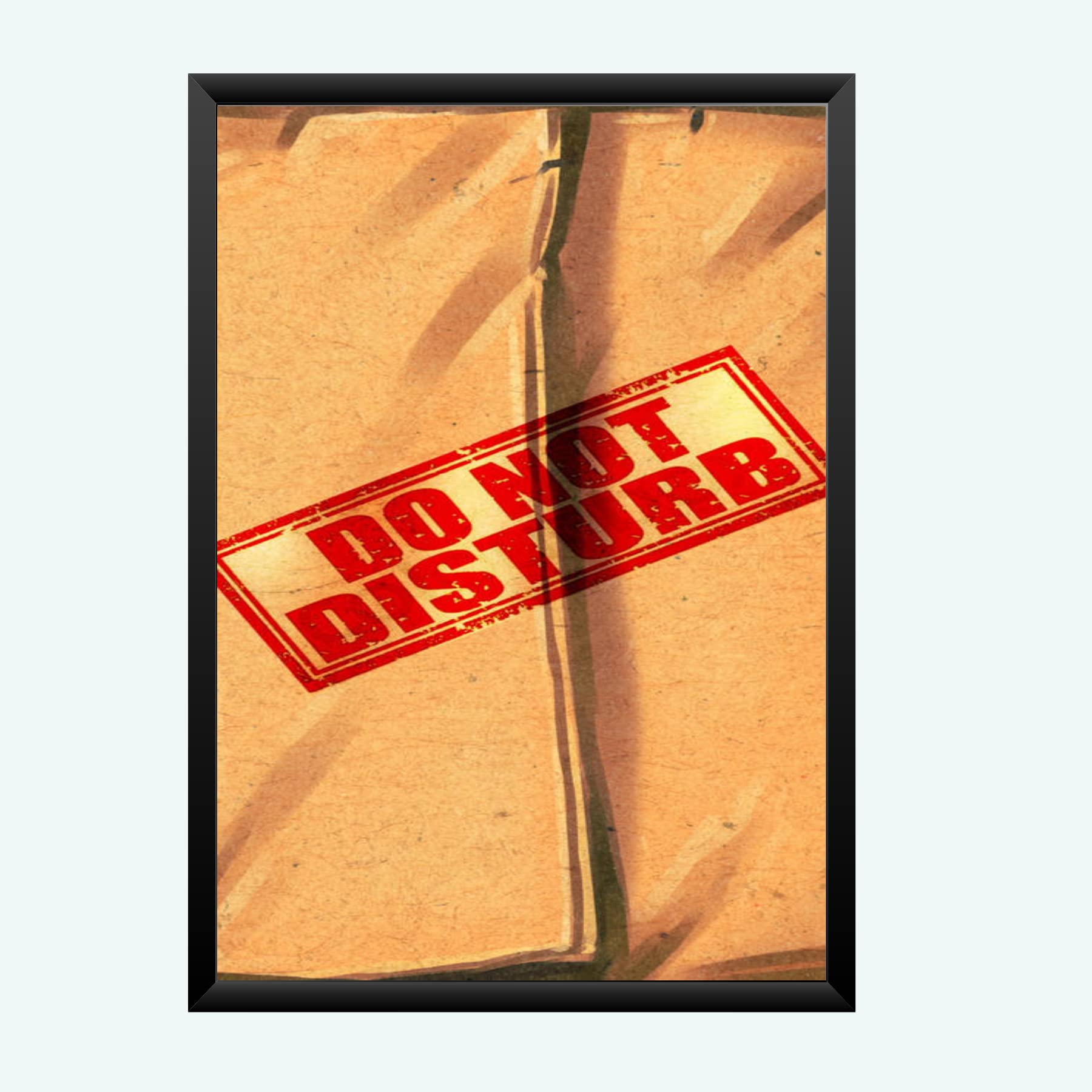 NOKKES Do Not Disturb Wall Photo Frame For India Love And Wall Decoration Wall Photo Frame Size 8X12 Inch_1