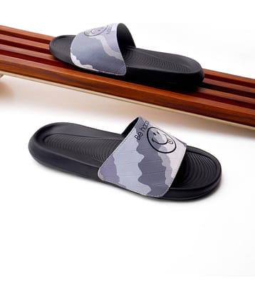 PERY PAO Black Men's Slide Flip Flop