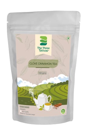 The Three Tattvas Clove Cinamemon Tea, 100 gm The Three Tattvas Clove Cinamemon Tea, 100 gm
