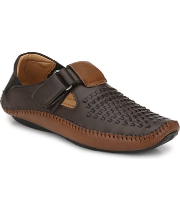Rising Wolf - Brown Men's Sandals