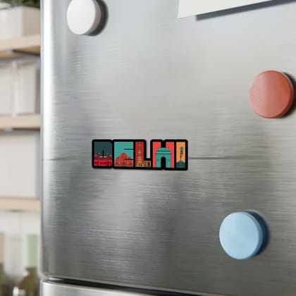 Delhi Fridge Magnet | Exploring India