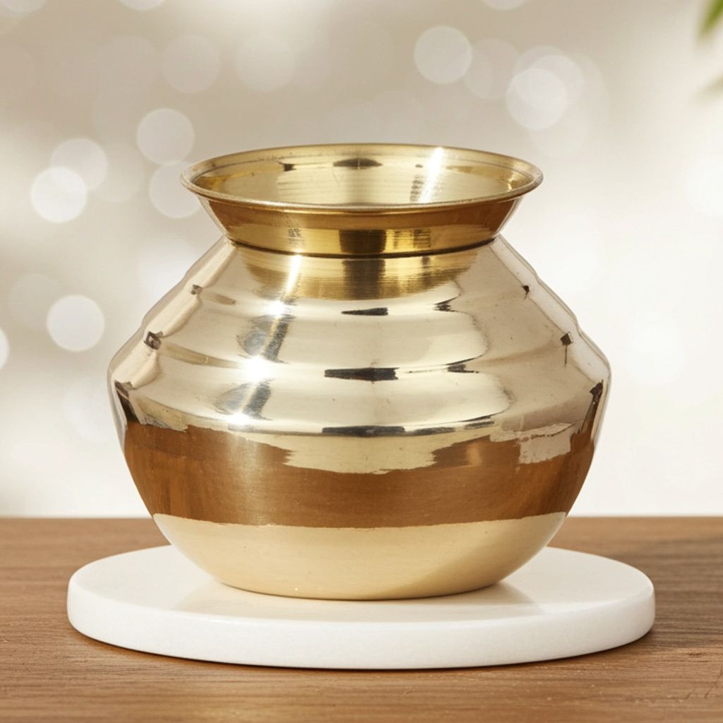 Brass Matka, 9 Liter (ZMAS418 F)