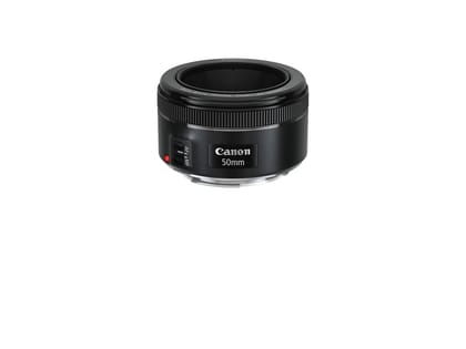 Canon EF 50MM F/1.8 STM Lens for Canon DSLR Cameras Canon EF 50MM F/1.8 STM Lens for Canon DSLR Cameras - black / 49mm