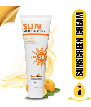 Smartdrops SPF 50 Sunscreen Cream For All Skin Type ( Pack of 1 )