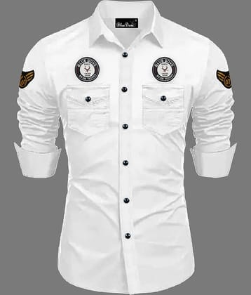 Blue dove Cotton Blend Regular Fit Solids Full Sleeves Men's Casual Shirt - Pink ( Pack of 1 )