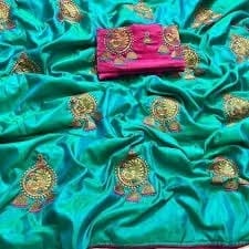Elegant Chiffon Silk Saree