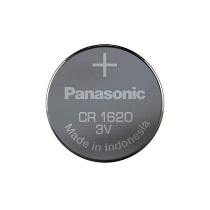 Panasonic CR1620 3V Lithium Coin Battery, 1 Battery