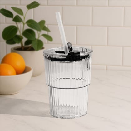 450 ML Monaco Premium Transparent Plastic Cup, Tumbler