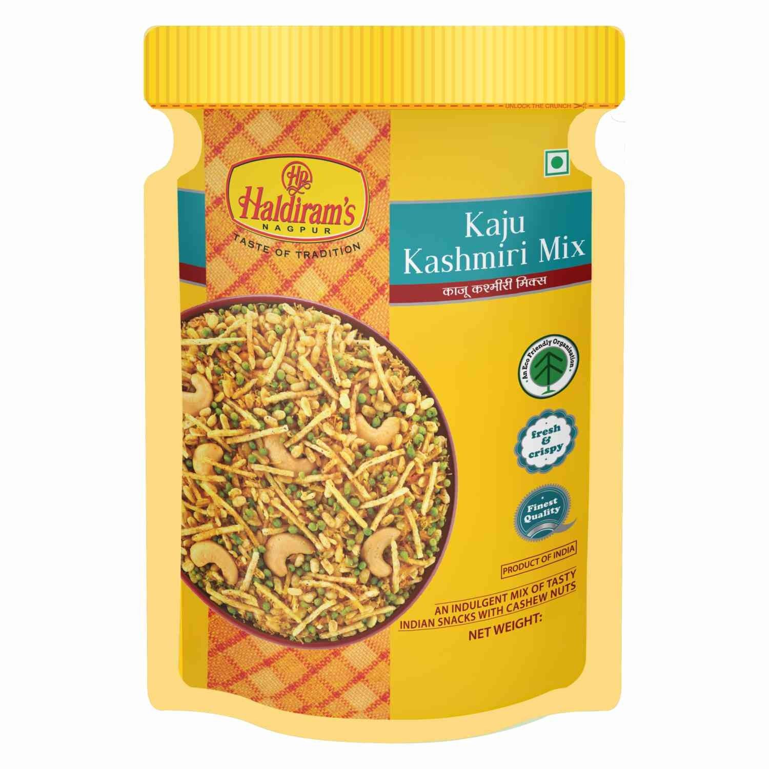 Haldiram Kaju Kashmiri Mix 200 Gm - Pack of 60