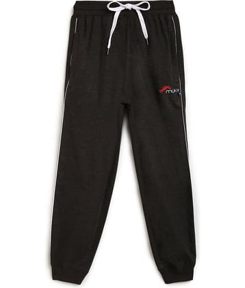 Muffy Pack of 1 Boys Cotton Trackpant ( Gray )