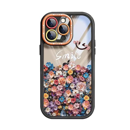 Glitter - Awesome Flower Pattern Shockproof iPhone Case-iPhone 13