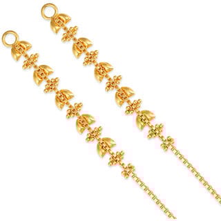 Kanchain Ear chain kanoti ear Cuff Ear to Ear Chain for Women and Girls- (VFJ1002KC)