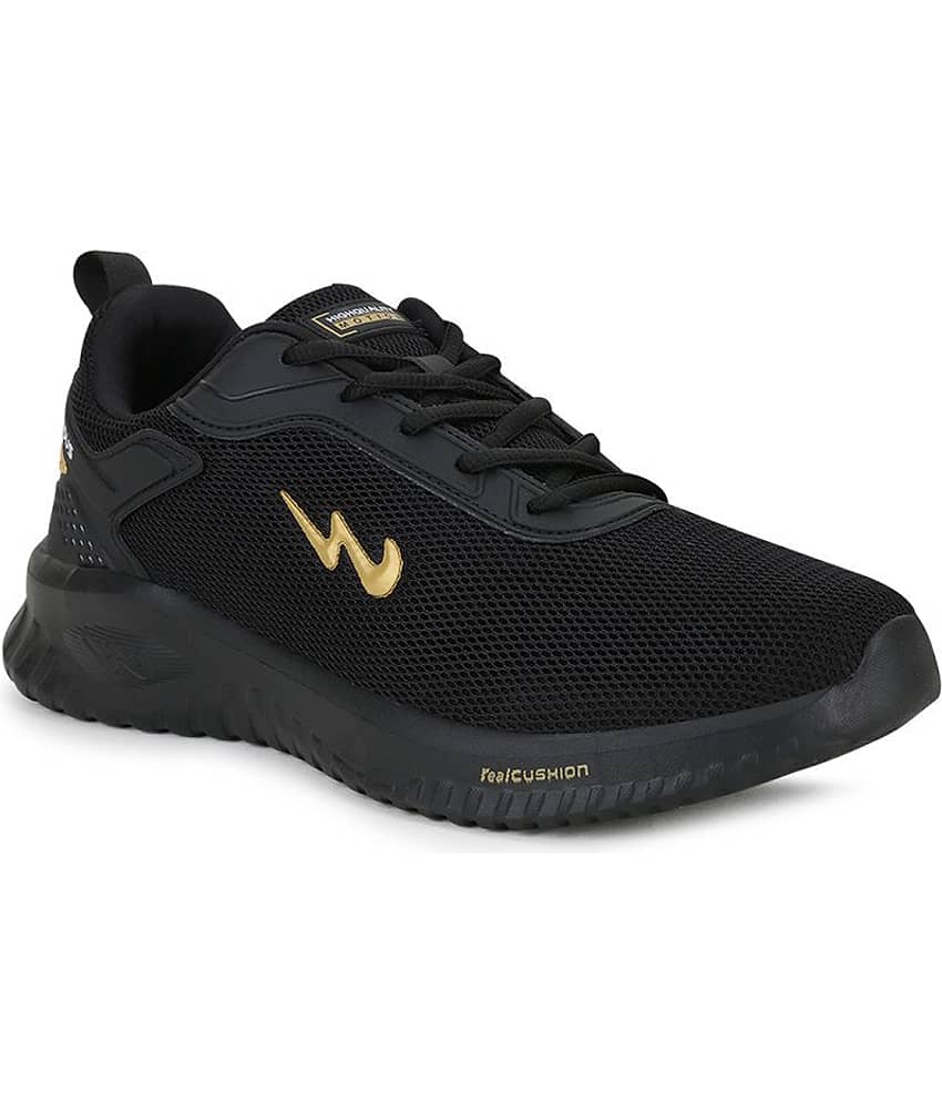 Campus WELLS Black  Men's Sports Running Shoes