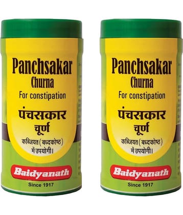 Baidyanath Nagpur Panchsakar Churna Powder 100 Gm Pack of 2