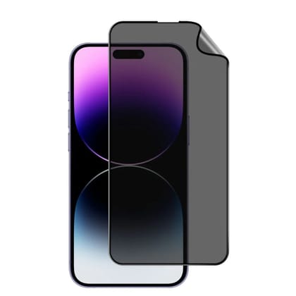 Privacy Screen Protector for iPhone  Full Coverage Anti-Spy Lamination IPhone -16 PLUS