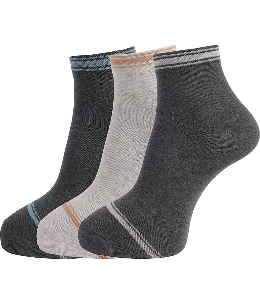 Dollar Socks Cotton Ankle Length Socks Pack of 3