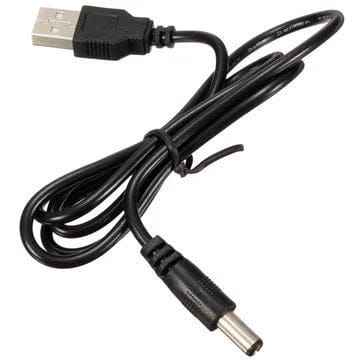 Hi-Lite Essentials 5v USB to DC Trimmer Charger Cable only For Beardo Blaze Trimmer Model: TMPM01 (Pin Size: 5.5mm x 2.5mm)
