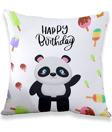 Ros - Multicolor Nylon Gifting Printed Cushion