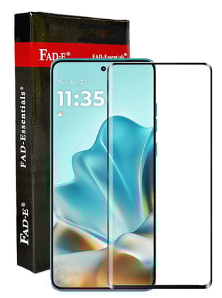 FAD-E Tempered Glass Screen Protector Guard for Motorola Edge 60 Fusion (Curved Screen)
