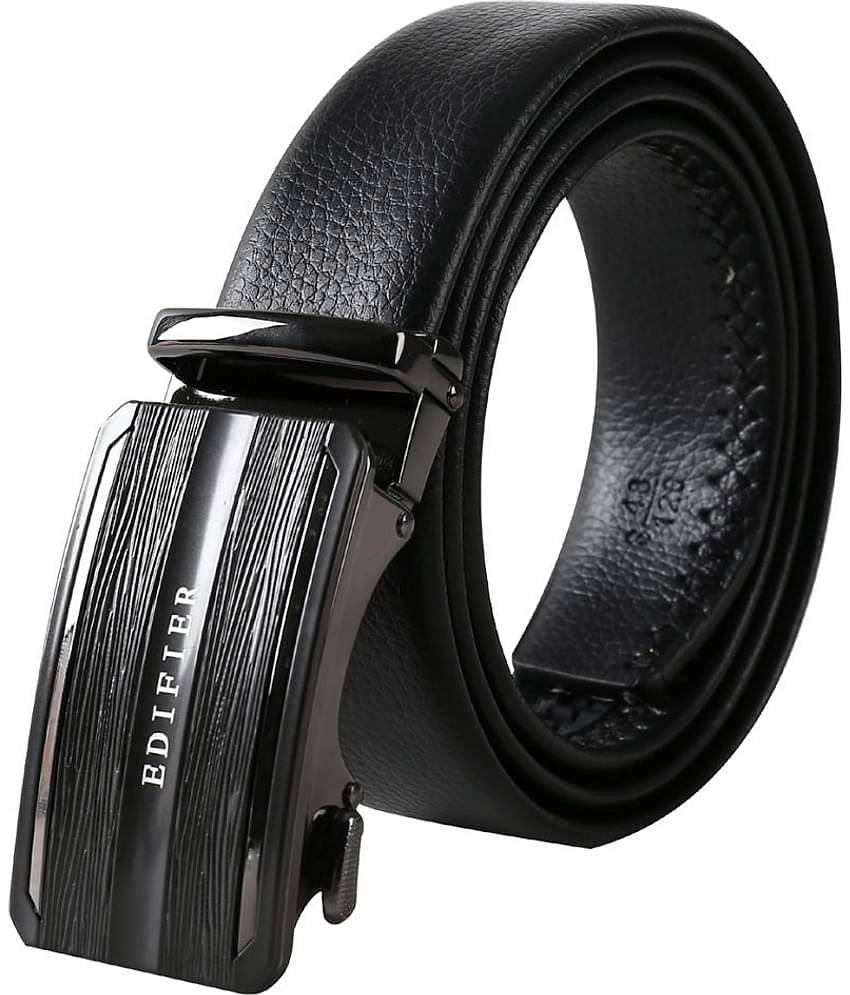 Edifier Black Leather Casual Belt