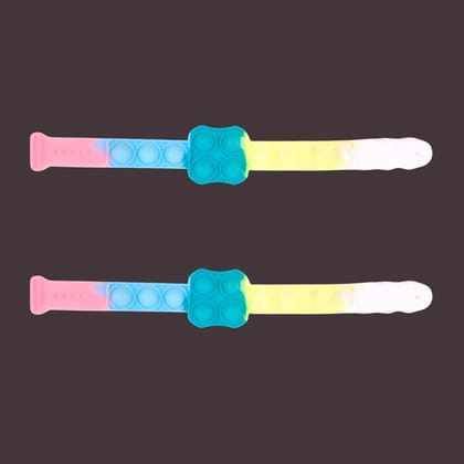 Pop It Rakhi for Kids | Popit Watch Style Rakhi Combo for Children-Pack of 2