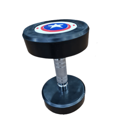 Premium Quality Captain Marvel Dumbbells-10kg