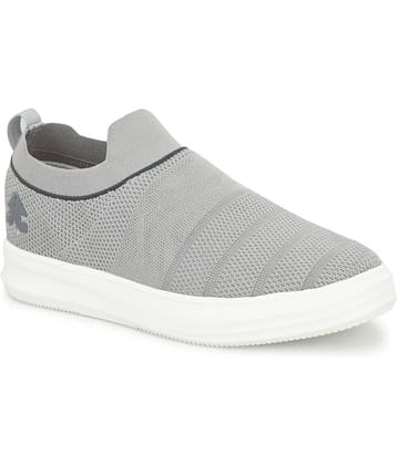OFF LIMITS - Light Grey Men's Slip-on Shoes