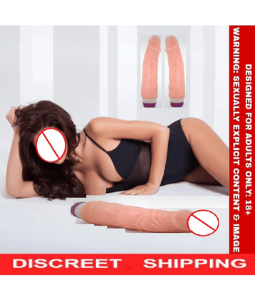 Adam - 9" Long XL Realistic Life Like Thick Strong Vibrating IPX7 Waterproof Dildo Vibrator For Women Men - Pink BY-SEX TANTRA