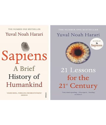 Yuval Noah Harari 2 Books Set: Sapiens & 21 Lessons (English, Paperback)