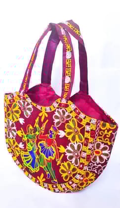 Shopping Kadai Bag (Pink)