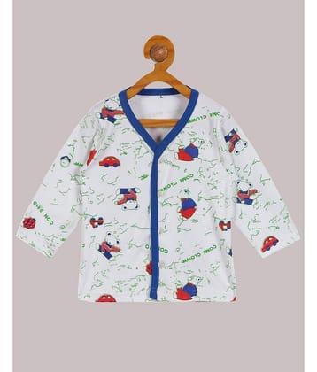 Babeezworld Pack of 1 Baby Boys Cotton T-Shirt ( White )