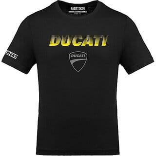 FastB Men Typography Round Neck Black T-Shirt