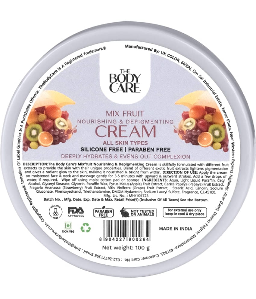 The Body Care Mixfruit Nourishing & Depigmenting Cream ( 100g)