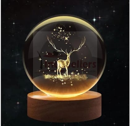 CRYSTAL BALL NIGHT LAMP