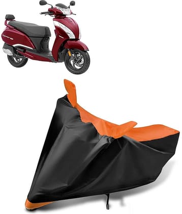 AKSMIT Bike Body Cover for TVS Jupiter 125 Multicolor (Pack of 1)