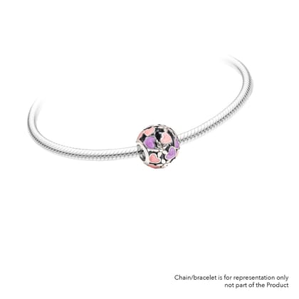 Lots of Love | 925 Silver charms for Bracelets / Chain-Free / Silver / Modern