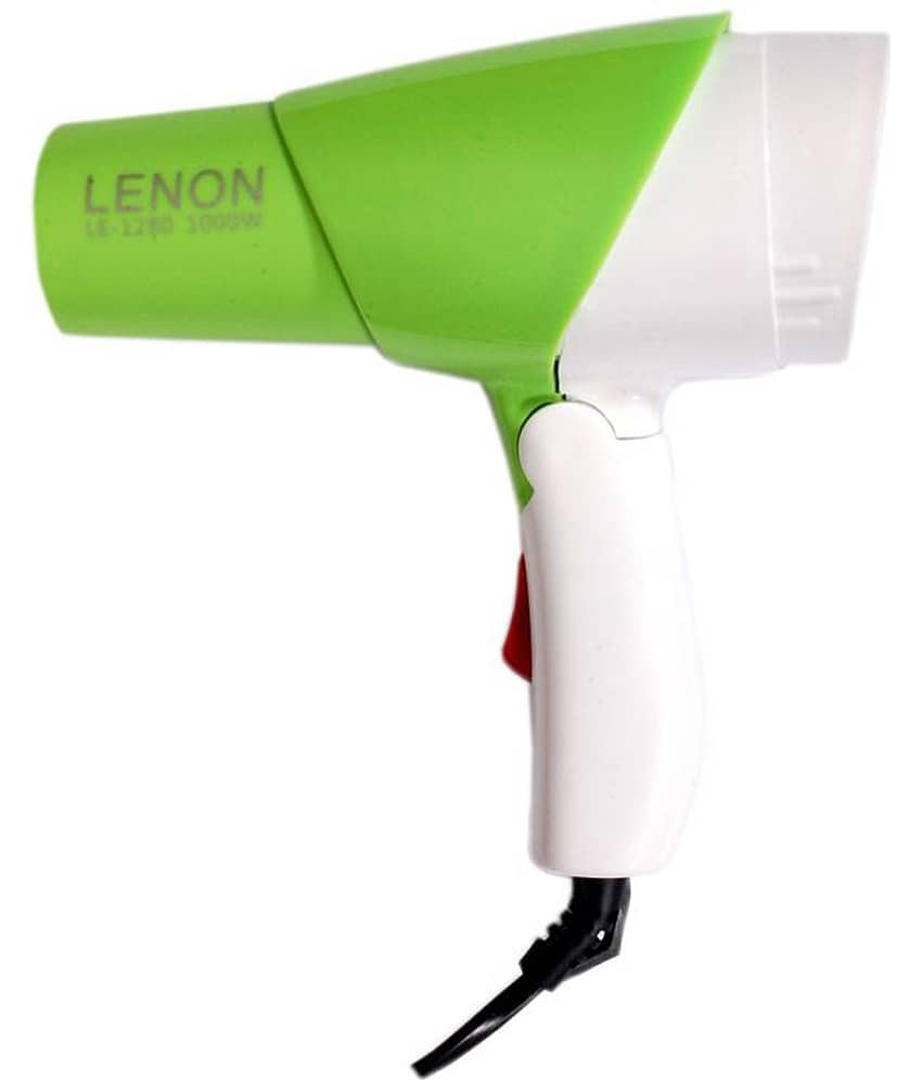 Lenon LE-1280 Green 1000W Hair Dryer
