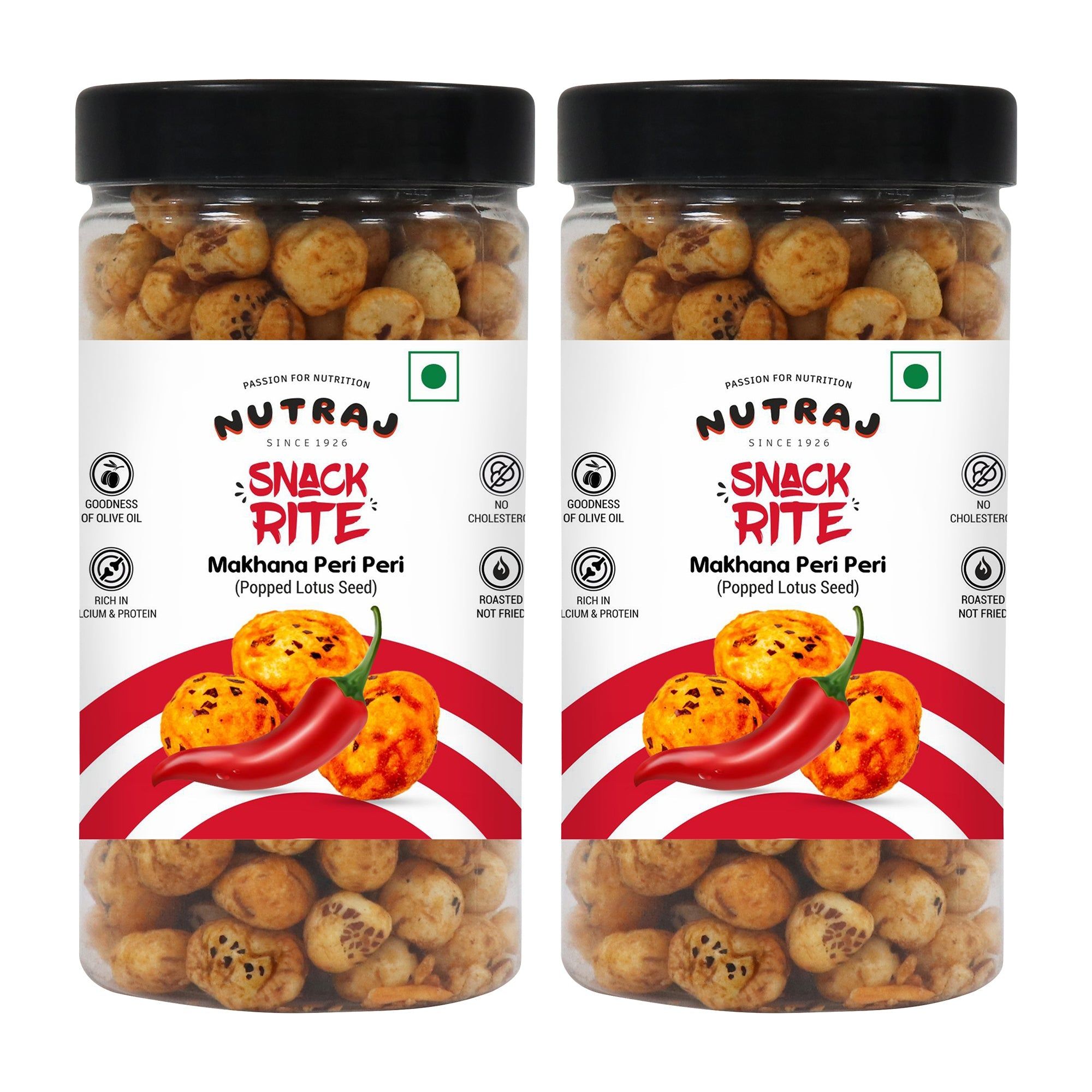 Nutraj Snackrite Makhana Peri Peri 70g