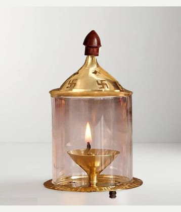 Heaven Decor Brass Akhand Diya - Pack of 1