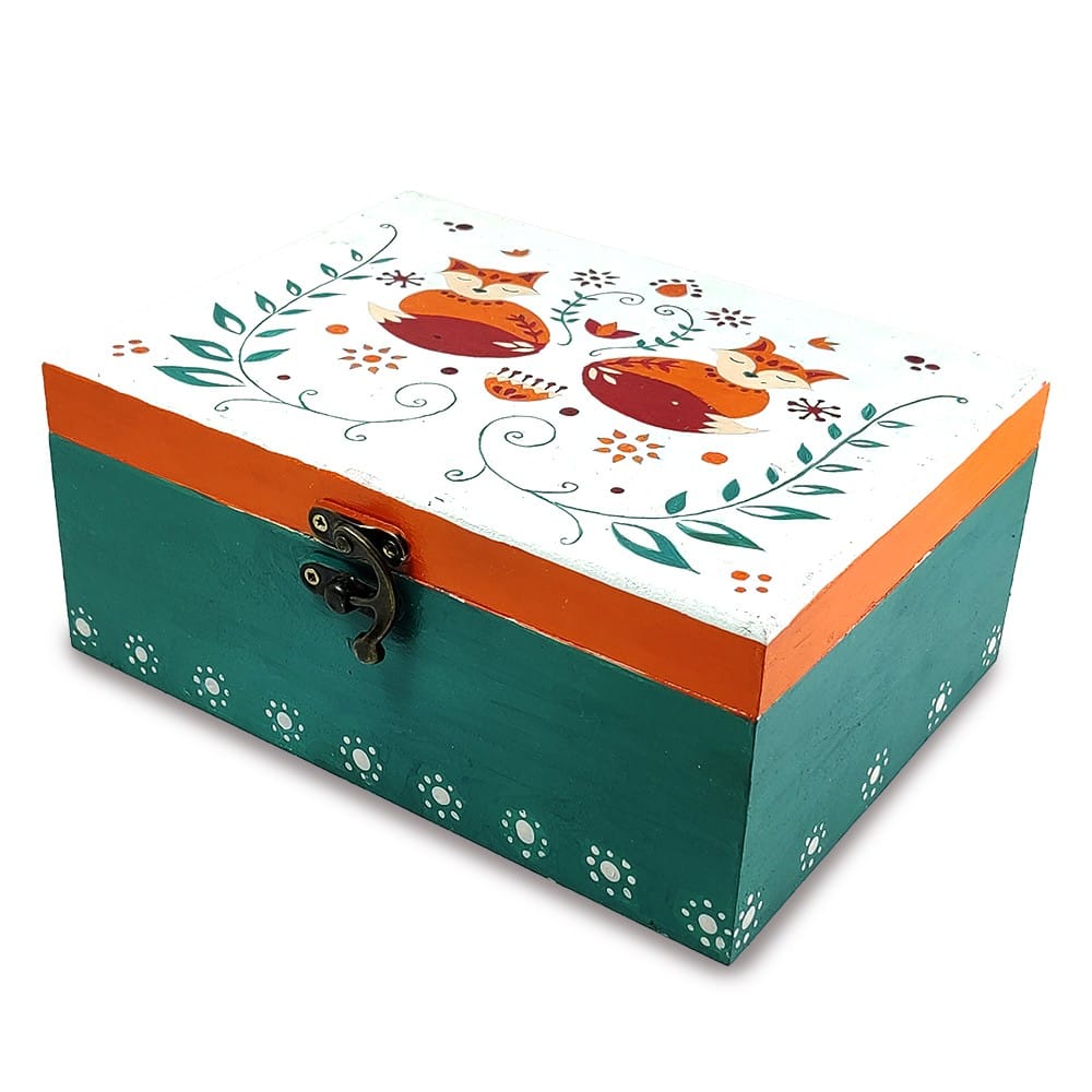 Scandinavian Art on MDF Box DIY Kit by Penkraft