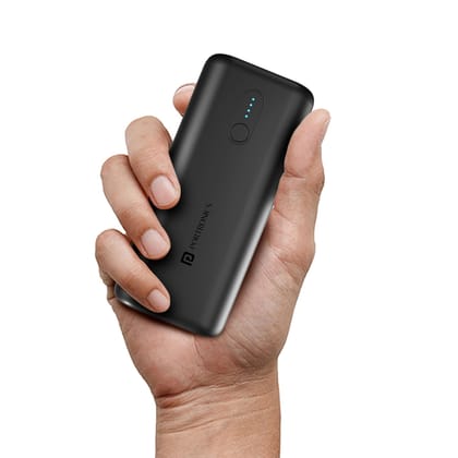 Portronics Power Pod 10K Advanced 10000 mAh Smallest Power Bank (Black)