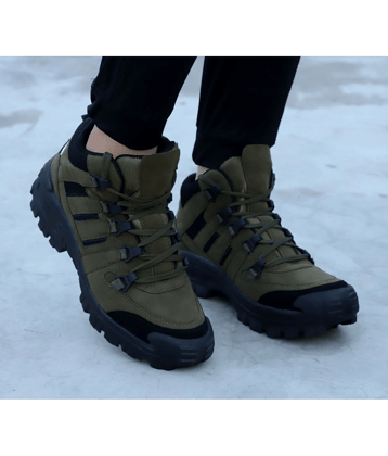 Aadi Lifestyle Green Casual Shoes