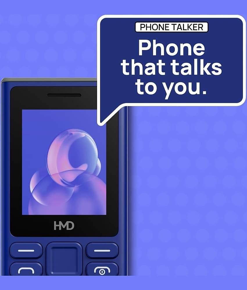 Nokia HMD105 Dual SIM Feature Phone Platinum SilverPurple