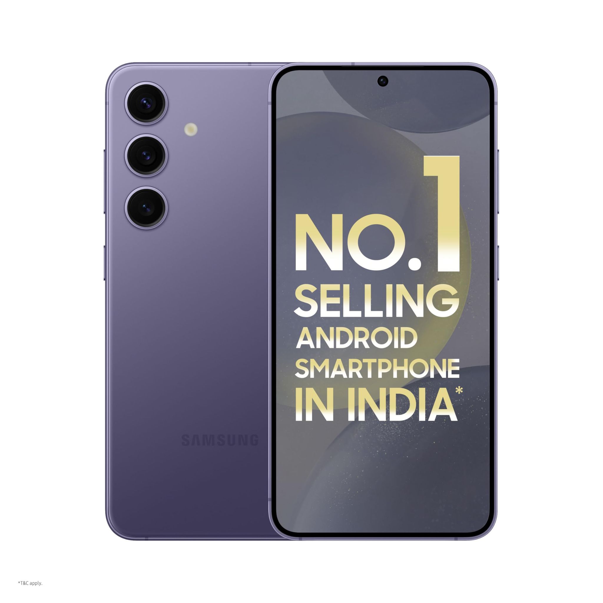 Samsung Galaxy S24 5G AI Smartphone (Cobalt Violet, 8GB, 256GB Storage) Samsung Galaxy S24 5G AI Smartphone (Cobalt Violet, 8GB, 256GB Storage) - Cobalt Violet / 8GB + 256GB